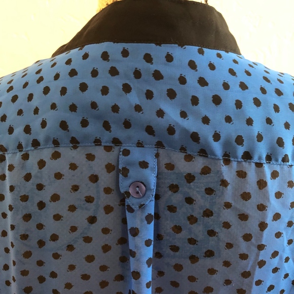 BCX sheer blouse, size large - Picture 6 of 7